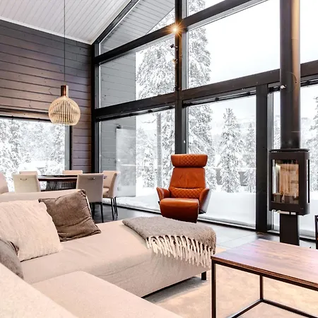 Rukan Ailo - Modern With Sauna, Jacuzzi & Scenic Views * Ruka