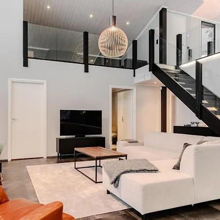 Rukan Ailo - Modern With Sauna, Jacuzzi & Scenic Views Huvilat Ruka