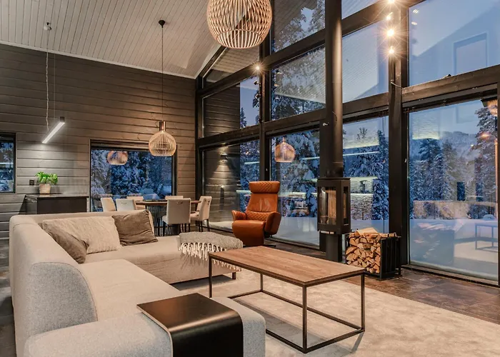 Ailo - Quality With Sauna & Jacuzzi Ruka