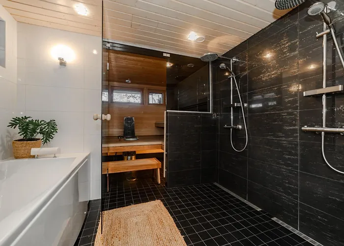 Ailo - Quality With Sauna & Jacuzzi Villa Ruka